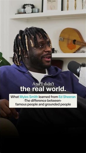 What Myles Smith learned from Ed Sheeran- #mylessmith