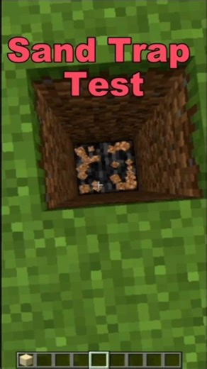 Sand Trap Test#minecraft
