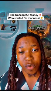 The concept of money #realitycheck #moneymyths #moneymadness #mindsetmotivation #relatable #relatablereels #StreetOT #viralreels #realtalk #explore | Street Polymath | Facebook