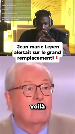 Jean marie lepen a prévenu sur l'immigration il y'a 30ans ! #france #français #immigration