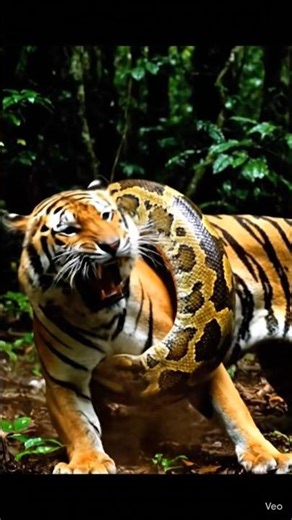 Python v/s tiger 😍😍😍😍😍😍😍😍😍😍😍 #shortsfeed