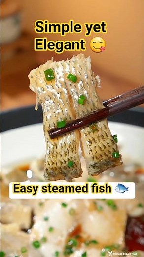 Steamed Fish Recipe So Simple Yet So Elegant | Tender, Fresh & Full of Flavour