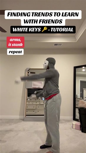 NEW DANCE TREND FOR YALL @j5🐆 | white keys