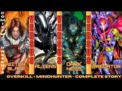 Witchblade Vs Aliens Vs Darkness Vs Predator - Complete Story #comics #superhero #comicsexplained