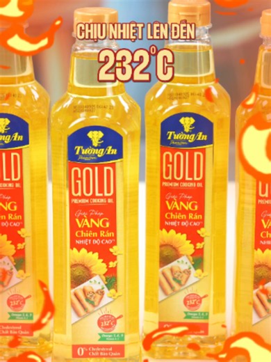MUA 10 TẶNG 2 - GIÁ CHỈ 8.X.X!? 😱 Chiên rán nhiệt độ cao tới 232°C cùng Dầu ăn Tường An Premium Gold. Chiên xào, rán giòn ngon mê ly, chuẩn điểm 10 cho bếp nhà! 👉 Bấm ngay vào giỏ hàng góc trái để chốt deal ngon kẻo hết nhé mọi người ơi! #KIDOGroup #e2e #e2emuasamgiaitri #e2ebachhoa #kidogroup #tuongan