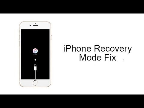 How to Fix iPhone 8/7/6s/6 Stuck in Recovery Mode, iOS 11/10/9 Support, 1 Click Force Restart