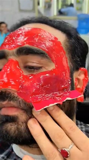 Smooth Beard Removal – No Pain! | Sharp Beard Look for Handsome Men #shorts #viral