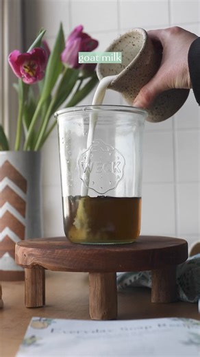 NETTLE AND GOAT MILK SHAMPOO BAR 🌿 As the delicate buds of spring start to unfurl and the world awakens from its winter slumber, it’s the perfect time to introduce a refreshing, rejuvenating element into your hair care routine. What could be better than a homemade shampoo bar? This hand-crafted, all-natural recipe teems with beneficial ingredients that will revitalize your hair, leaving it reinvigorated and ready to embrace the new season 🌸 This recipe makes 3 pounds or 12 4-ounce bars. INGRED