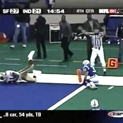 PLAYOFFS?! The origin story. That famous Jim Mora line came right after this 2001 Niners-Colts game in which San Francisco’s defense picked off Peyton Manning four times. | KNBR