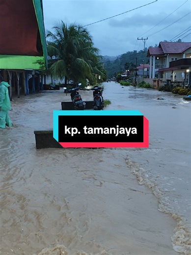 efek hujan dari semalam... kp. taman jaya Nagari sungai nyalo. #bolangpasisiah #cctvbatangkapeh