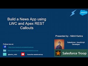 Build a News App using LWC and Apex REST Callouts
