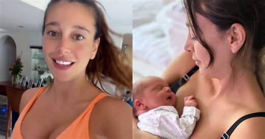 Sol Pérez mostró sus abdominales a pocas semanas de ser madre y respondió a las críticas: “Aunque digan que es una obsesión”