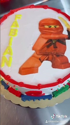 Custom Lego Ninjago Birthday Cake Decoration Ideas#birthdaycake #legocake #ninjagocake