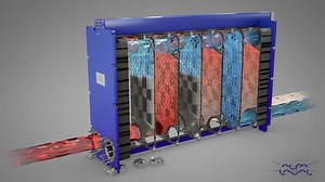Alfa Laval 2 pass gasketed plate and frame heat exchanger