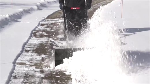 WESTERN plows aren't the only warriors of winter. The WESTERN RB-400 walk-behind rotary broom can sweep and scrape the surface clean along buildings, curbs, and edging. ➡️ bit.ly/3d7h077 | Western Plows