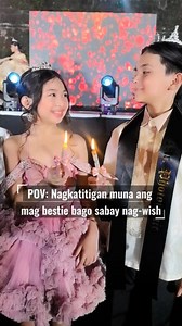 Sabay titig, sabay hinga, sabay wish 😊🙏. Ano kaya ang wish ng bawat isa samin? #Brigz #bff #MichaelaBrielle #MigzCasimiro | Elyse & Brielle