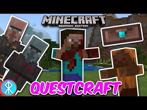 QUESTCRAFT Addon (Bedrock/MCPE/Xbox Minecraft)