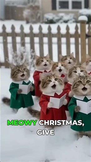 Mewdy, Meowy Christmas Cats Want