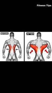 How To Get Bigger Back 🔥 #exercise #fitness #workout #fit #gym | Fitness Tips