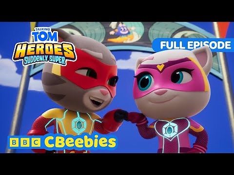 Trouble in Peak City 🙀🏙️ | FULL EPISODE | Talking Tom Heroes: Suddenly Super | CBeebies