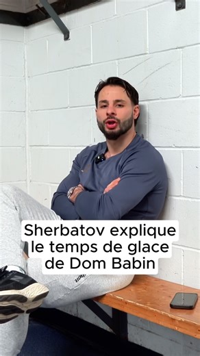 Sherbatov explique le temps de glace de @Dom Babin @Guillaume Dalpé 🏒🥅 LHJMQ