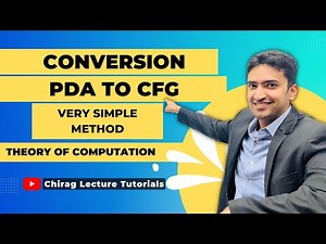 Learn PDA to CFG Conversion in just 20 Mins|| Very Simple Method ||Theory of Computation