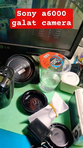 kerusakan yg sering terjadi pada camera Sony a6000 #bengkelkamera #mastercameraofficial #sonya6000