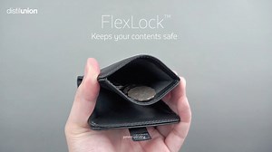 FlexLock™ - Distil Union's Wally Euro Wallet with Coin Pocket