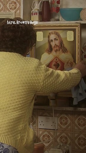 Ah, nothing like good, ole Catholic guilt 😅 Watch what other crazy antics the Brown family gets into on Mrs. Brown’s Boys – streaming now on BritBox! #mrsbrownsboys #comedy #brendanocarroll #stpatricksday #jennifergibney #catholicguilt #irishcomedy🇮🇪