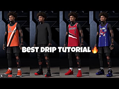 NBA 2K26 Best Drip Tutorial!!🔥 **Drippy Fits**