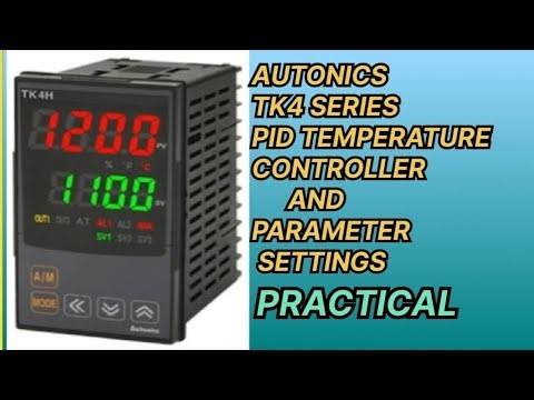 AUTONICS TK4 series PID temperature controller and parameter settings 100%practically