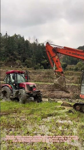 Rescuing a Stuck Tractor | Heavy Equipment Recovery