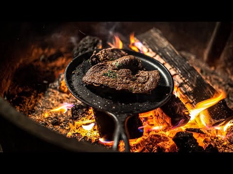 BEST Carne Asada Tacos You’ll Ever Try 🌮🔥 | ASMR Outdoor Fire Cooking #foodvlog #cooking #recipe