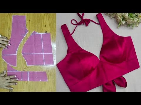 Princess cut blouse cutting and stitching/करने का परफेक्ट तरीका/latest blouse cutting and stitching