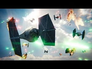 Star Wars Tie Fighter : Blender Tutorial : 02 : Materials & Rendering