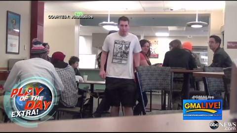 College Library Pranked with Squeaky Shoes