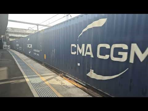 8137 going thru Lidcombe Station in March 2024