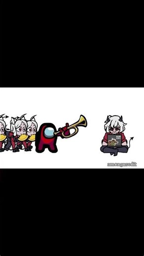 Among us vs Helltaker☠️😱🔥#viral #trending #shorts #animation