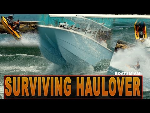 SURVIVING HAULOVER INLET| BOATSMIAMI | HAULOVERINLET #boatsmiami #hauloverinlet #miami #fun