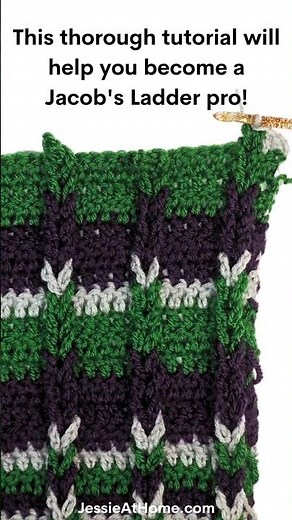 Jacob’s Ladder Crochet Tutorial
