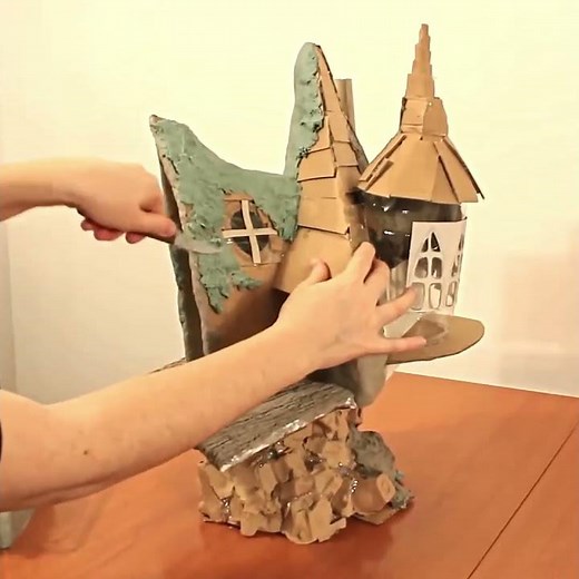 ❣DIY Fairy House Lamp Recycling TRASH❣