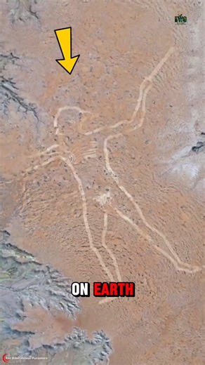 This 4.2-Kilometer Drawing Is Too Big to See from the Ground. #documentary#usashorts#fyp