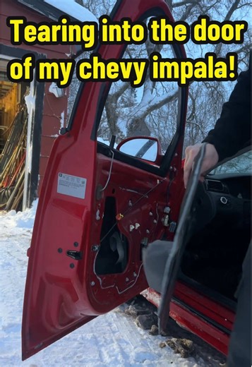 Fixing Chevy Impala Window Issue: Door Trim Repair