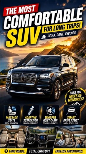 Road Trip King! The Most Comfortable SUV Ever Built 👑🚗