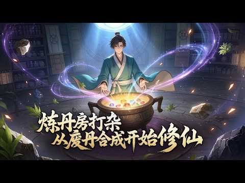 🔥【大结局完整版】《炼丹房打杂，从废丹合成开始修仙》💥第1~544章节：穿越炼丹房杂工，却拥有无限合成栏。废弃丹药可一路合成极品丹，基础口诀能合成五帝引气诀，金钟符升符宝，百年灵果升万年。#ai漫画