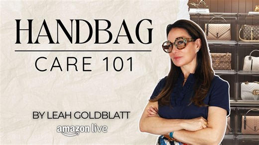 Watch Handbag Care 101 on Amazon Live