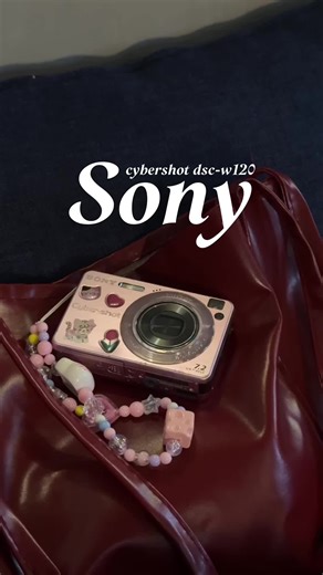 Sony Cybershot DSC-W120: The Cute Pink Digital Camera