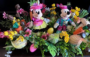 Mickey and Minnie Easter Decor, Mickey Mouse Easter Decor, Mickey Easter Centerpiece, Mickey and Minnie Table Decor, Mickey Easter - Etsy