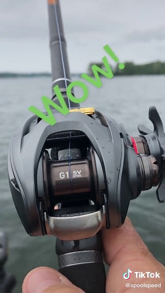 Spoolspeed Bearings sails it! #spoolspeedbearings | fishing rod