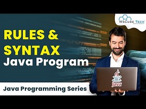Java Basic Syntax and Rules - Complete Guide